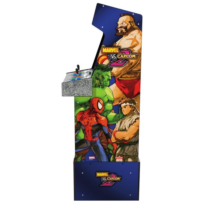 Arcade1Up MRC-A-207310 Cabinato Arcade Marvel vs Capcom 2 8 giochi schermo 17'' Wi-Fi con Riser colore Multicolore