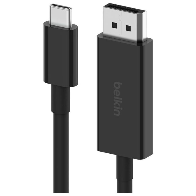 Belkin AVC014BT2MBK Cavo da USB-C a DisplayPort 1.4 2 m supporto 8K HDR HDCP 2.2 colore Nero