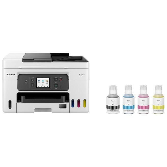 Canon GX4050 MAXIFY Stampante Multifunzione Inkjet A4 600x1200 DPI Wi-Fi ADF Fronte Retro colore Nero Bianco