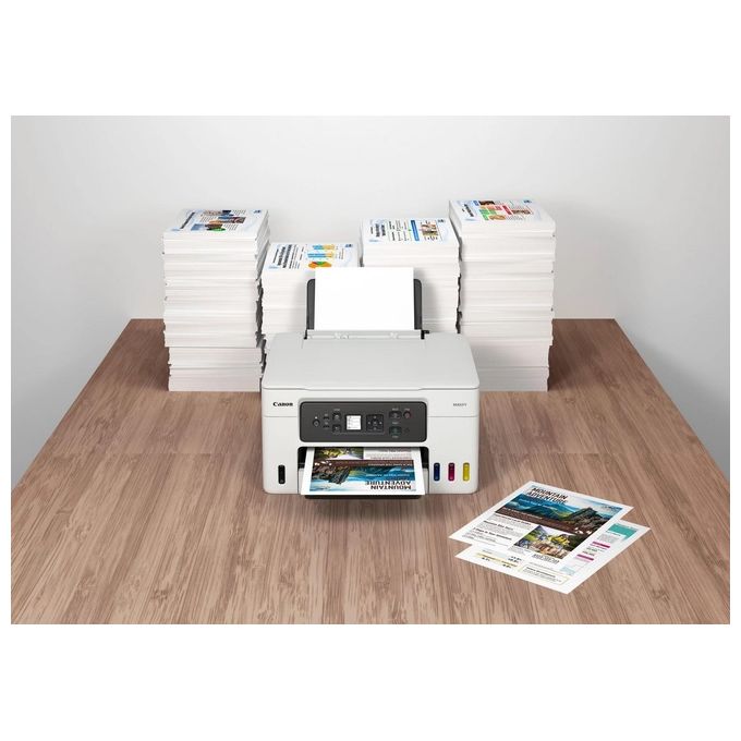 Canon GX3050 MAXIFY Stampante Multifunzione Inkjet A4 600x1200 DPI Wi-Fi Fronte Retro MegaTank colore Nero Bianco