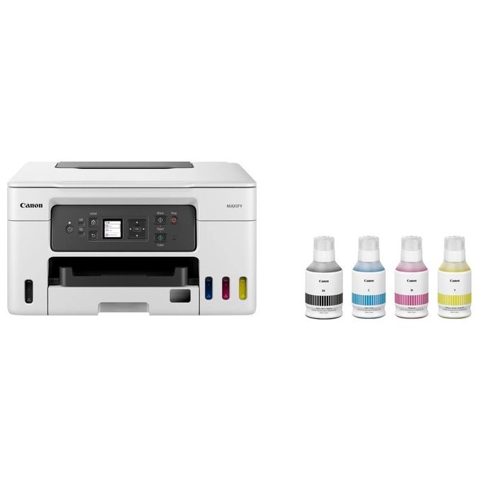Canon GX3050 MAXIFY Stampante Multifunzione Inkjet A4 600x1200 DPI Wi-Fi Fronte Retro MegaTank colore Nero Bianco