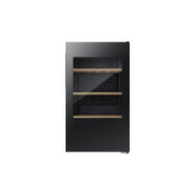 Hisense RW12D4NWG0 Cantinetta Vino 30 Bottiglie 93 L Classe G 38 dB 4 Ripiani Legno Porta Reversibile colore Nero