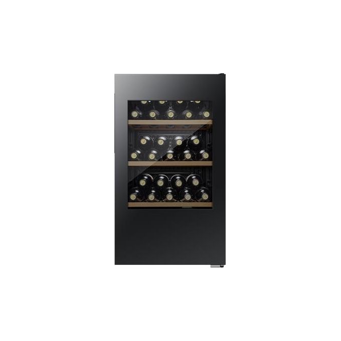 Hisense RW12D4NWG0 Cantinetta Vino 30 Bottiglie 93 L Classe G 38 dB 4 Ripiani Legno Porta Reversibile colore Nero