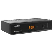 Strong SRT7040 Decoder Satellitare DVB-S2 FTA Full HD HEVC H.265 USB HDMI Dolby Digital Plus colore Nero