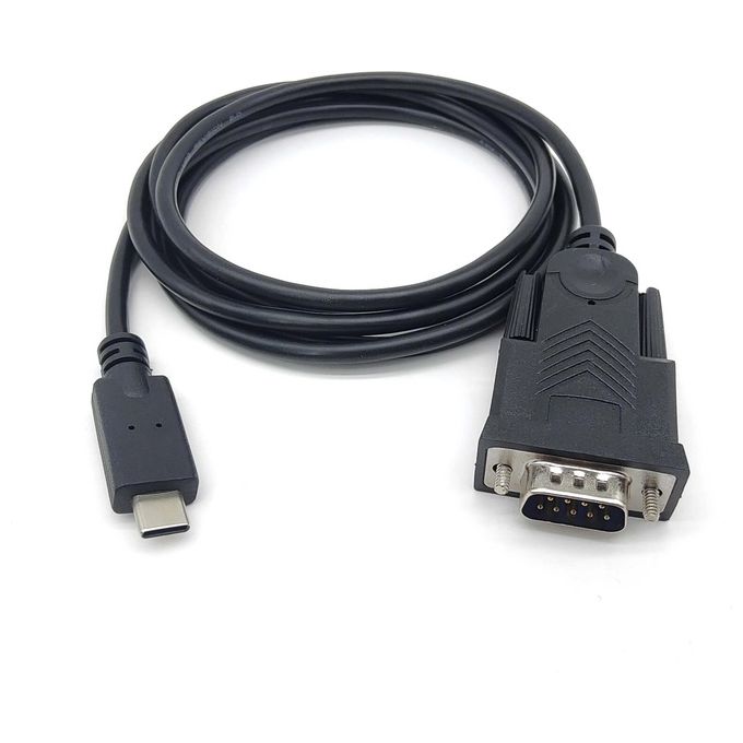 Equip 133392 Cavo Seriale Nero 1.5mt Usb Tipo-c Db-9