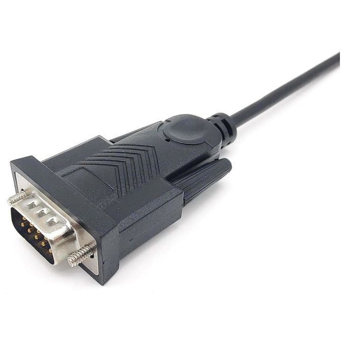 Equip 133392 Cavo Seriale Nero 1.5mt Usb Tipo-c Db-9