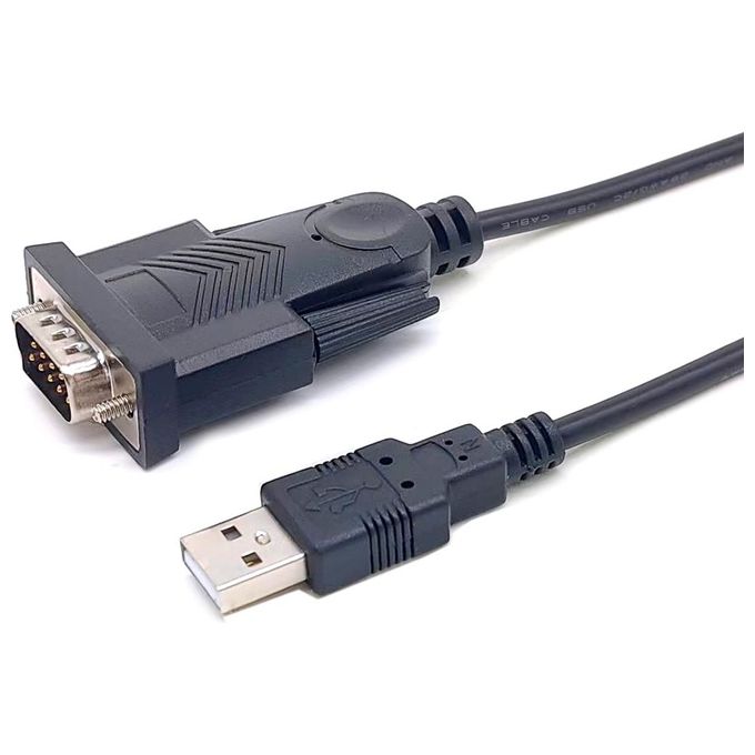 Equip 133391 Cavo Seriale Nero 1.5mt Usb Tipo A Db-9