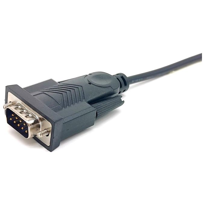 Equip 133391 Cavo Seriale Nero 1.5mt Usb Tipo A Db-9