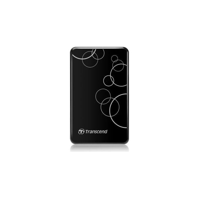 Transcend Storejet 25a3 Hdd Portatile 1tb 2,5'' usb3 Black