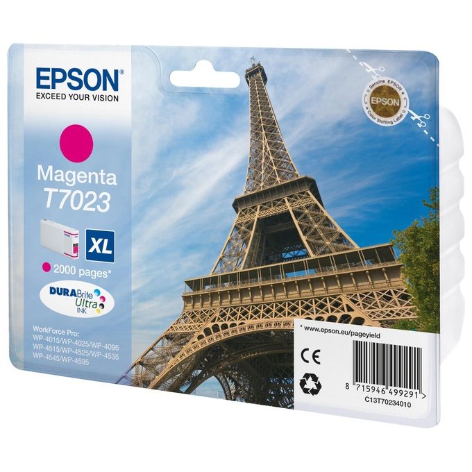 Epson Tanica Magenta Taglia Xl Wp4015dn E Wp-4025dw 2k