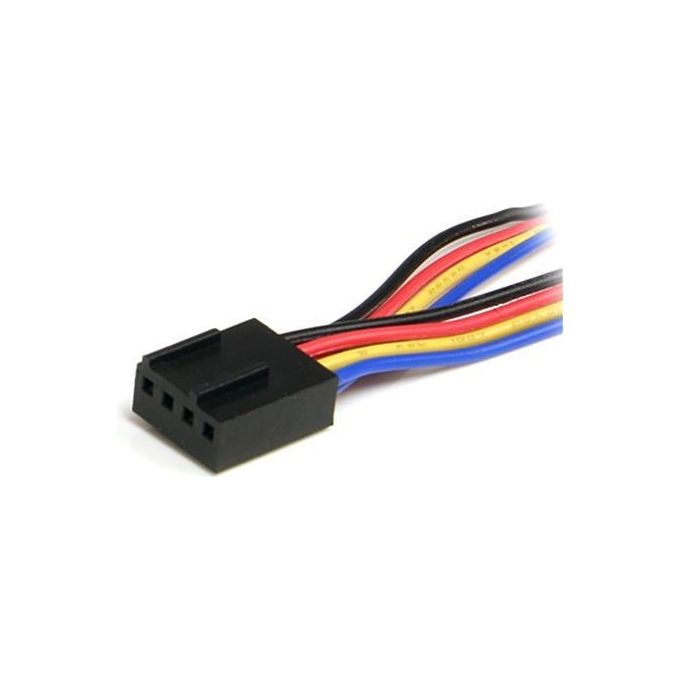 StarTech Cavo sdoppiatore per alimentatore ventola 4 pin 12'' - F-M