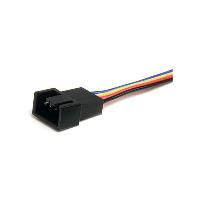 StarTech Cavo sdoppiatore per alimentatore ventola 4 pin 12'' - F-M