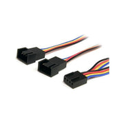 StarTech Cavo sdoppiatore per alimentatore ventola 4 pin 12'' - F-M