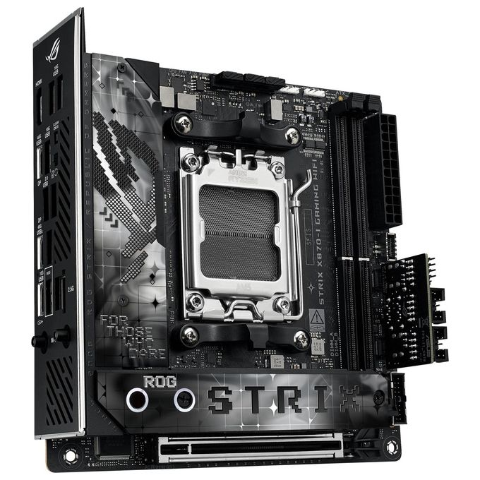 ASUS 90MB1IW0-M0EAY0 ROG Strix X870-I Scheda madre AM5 DDR5 USB4 Wi-Fi 7 Mini-ITX colore Nero