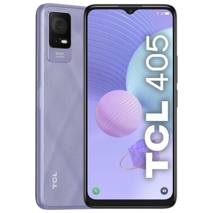 TCL T506D 405 Smartphone 6.6'' 2 GB RAM 32 GB Dual Sim Android 12 colore Lavender Purple