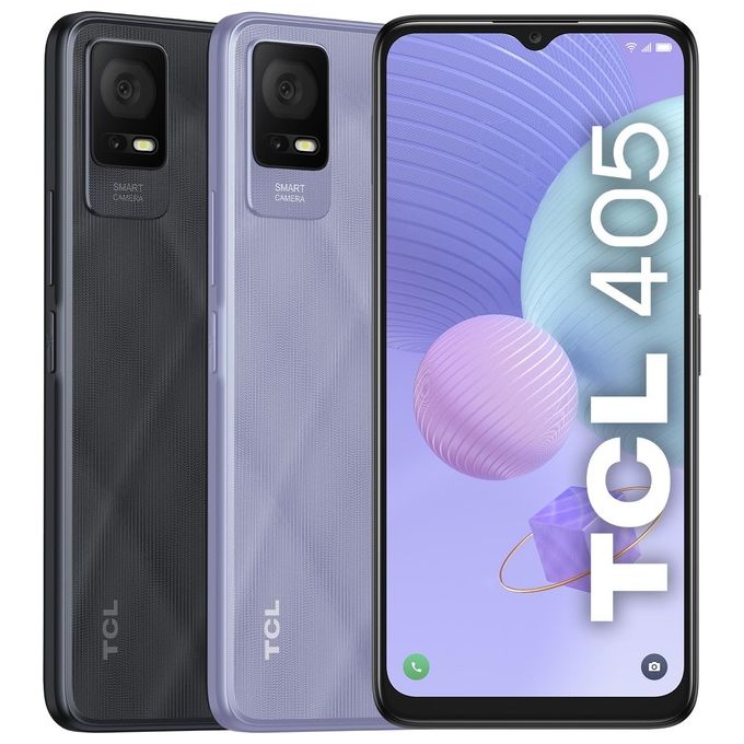 TCL T506D 405 Smartphone 6.6'' 2 GB RAM 32 GB Dual Sim Android 12 colore Lavender Purple