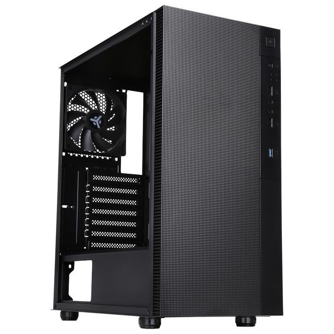 Itek ITGCSY03N SYLENT 03 Case PC Midi Tower ATX 3x120mm Ventole Fonoassorbente colore Nero
