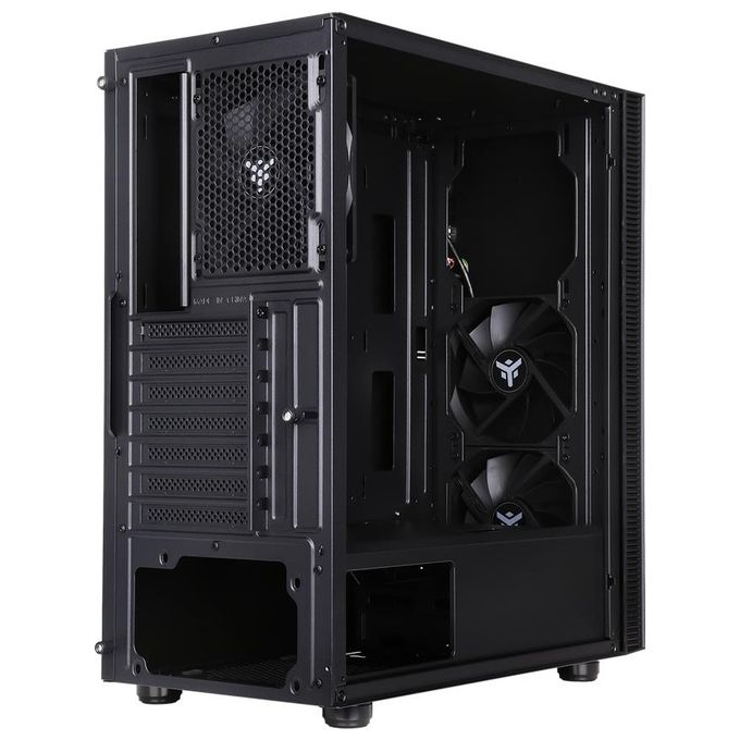 Itek ITGCSY03N SYLENT 03 Case PC Midi Tower ATX 3x120mm Ventole Fonoassorbente colore Nero