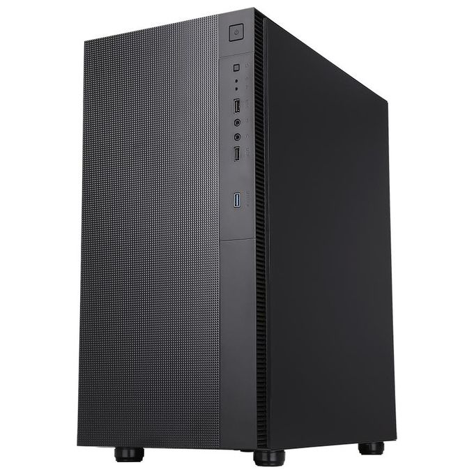 Itek ITGCSY03N SYLENT 03 Case PC Midi Tower ATX 3x120mm Ventole Fonoassorbente colore Nero