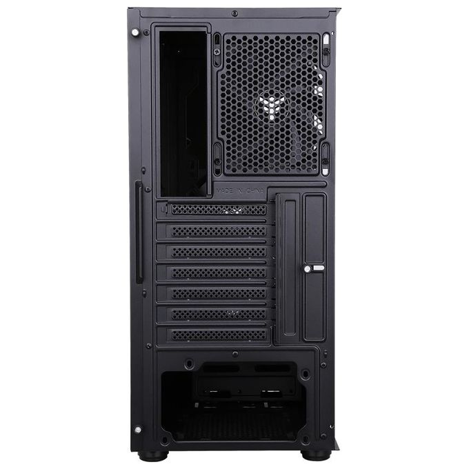 Itek ITGCSY03N SYLENT 03 Case PC Midi Tower ATX 3x120mm Ventole Fonoassorbente colore Nero