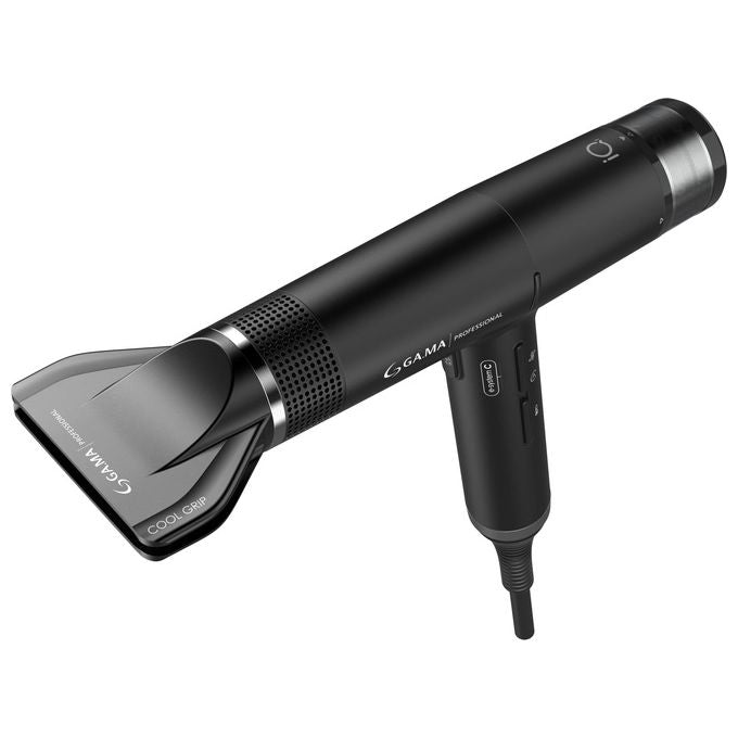 Ga.ma PH6065.BK iQ1 Perfetto Asciugacapelli 1600W Motore Brushless 110000 rpm Oxy-Active 3 velocita' 4 temperature colore Nero
