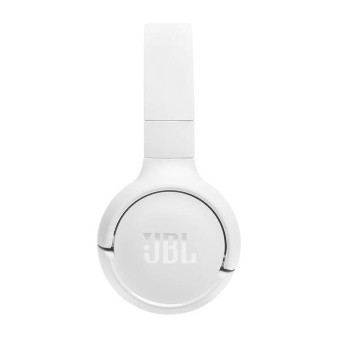 JBL JBLT520BTWHTEU Tune 520BT Cuffie On Ear Wireless Bluetooth 5.3 Pure Bass 57 ore Microfono Pieghevoli colore Bianco