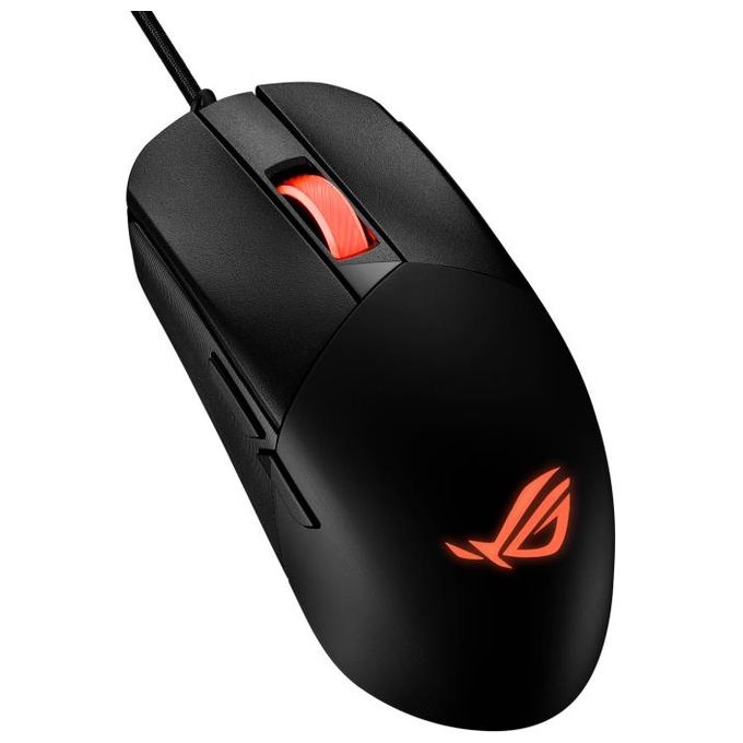ASUS 90MP0300-BMUA00 ROG Strix IMPACT III Mouse Gaming 12000 DPI USB Tipo A Nero