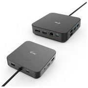 I-tec C31TRIPLE4KDOCKPDPRO Docking Station USB-C HDMI Dual DP Power Delivery 100 W 6 porte USB Ethernet Gigabit Kensington Lock colore Nero