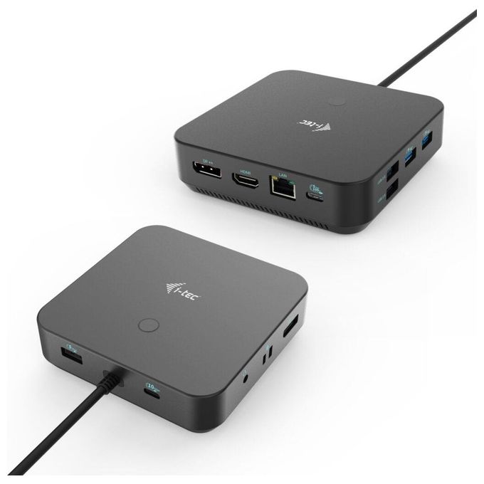 I-tec C31TRI4KDPDPRO100 Docking Station USB-C HDMI Dual DisplayPort Power Delivery 100W Adattatore Incluso colore Nero