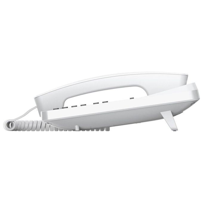 Gigaset DESK400 S30054-H6538-R102 Telefono Analogico da Tavolo o Parete 10 tasti rapida selezione diretta Mute colore Bianco