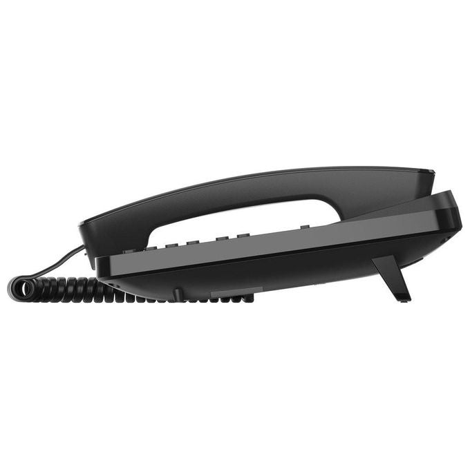 Gigaset S30054-H6538-R101 DESK 400 Telefono Fisso Analogico Da Tavolo e Parete 10 Tasti Rapidi Tono Impulso colore Nero