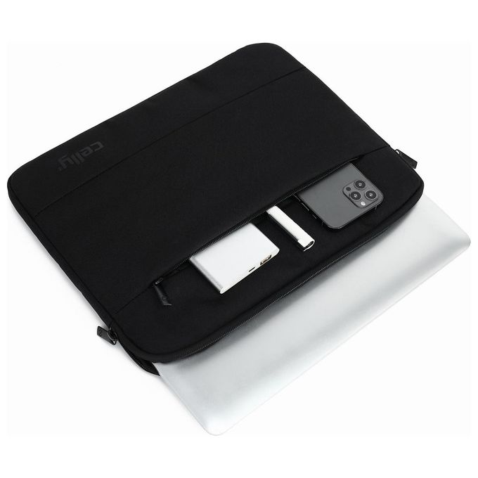 Celly Custodia Organizer per Notebook fino a 13'' Nero