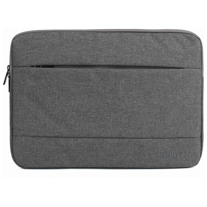 Celly NOMADSLEEVE15GR Custodia Porta PC Notebook fino a 16'' Antipolvere Antigraffio Resistente agli Spruzzi colore Grigio