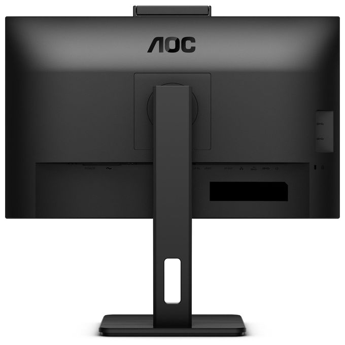 AOC 24P3CW Monitor PC 23.8'' IPS Full HD 1920x1080 100Hz USB-C 65W Webcam 5MP Hub USB LAN colore Nero
