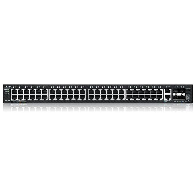 Zyxel XGS2220-54-EU0101F Switch Gestito L3 48 porte Gigabit Ethernet 6 uplink 10G 2 Copper 4 SFP+ Rack