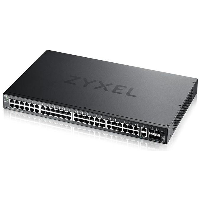 Zyxel XGS2220-54-EU0101F Switch Gestito L3 48 porte Gigabit Ethernet 6 uplink 10G 2 Copper 4 SFP+ Rack