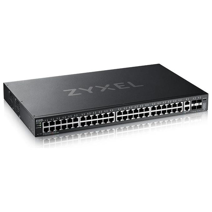 Zyxel XGS2220-54-EU0101F Switch Gestito L3 48 porte Gigabit Ethernet 6 uplink 10G 2 Copper 4 SFP+ Rack
