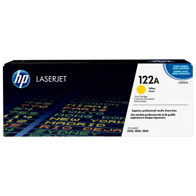 Hp toner giallo 4000 pagine per laserjet 2550 2840