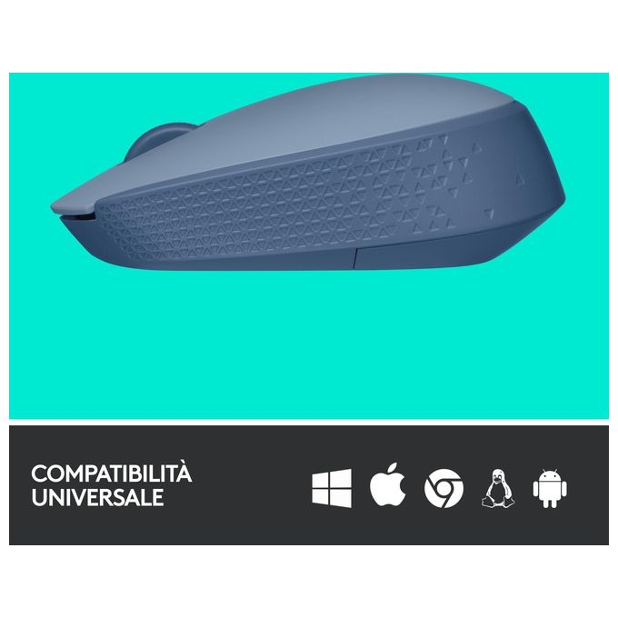 Logitech M171 Mouse Ambidestro RF Wireless Ottico