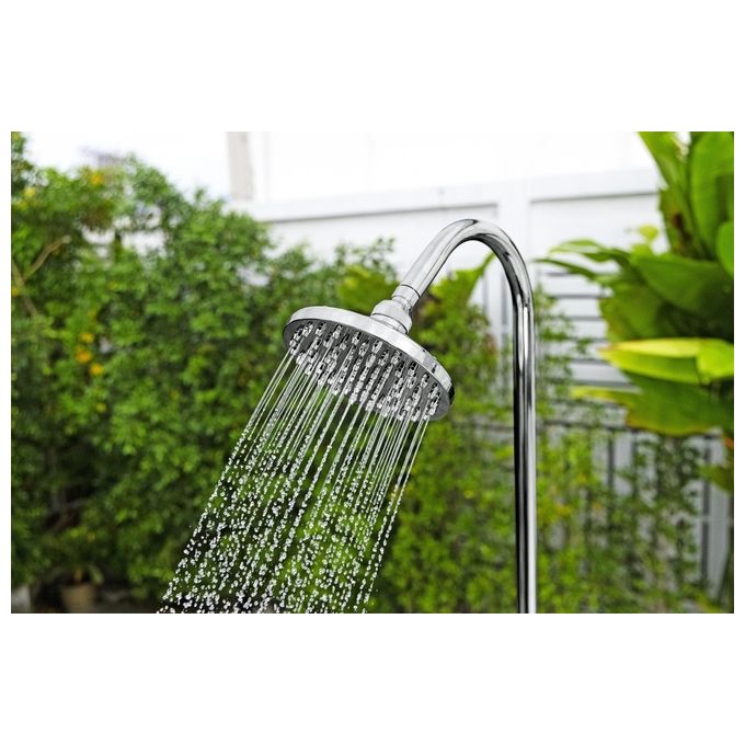 Bestway 58694 SolarFlow Doccia Solare da Giardino 8 litri 218 cm Base 50x50 cm colore Nero