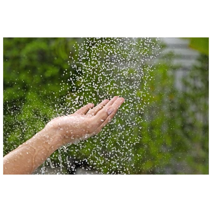 Bestway 58694 SolarFlow Doccia Solare da Giardino 8 litri 218 cm Base 50x50 cm colore Nero