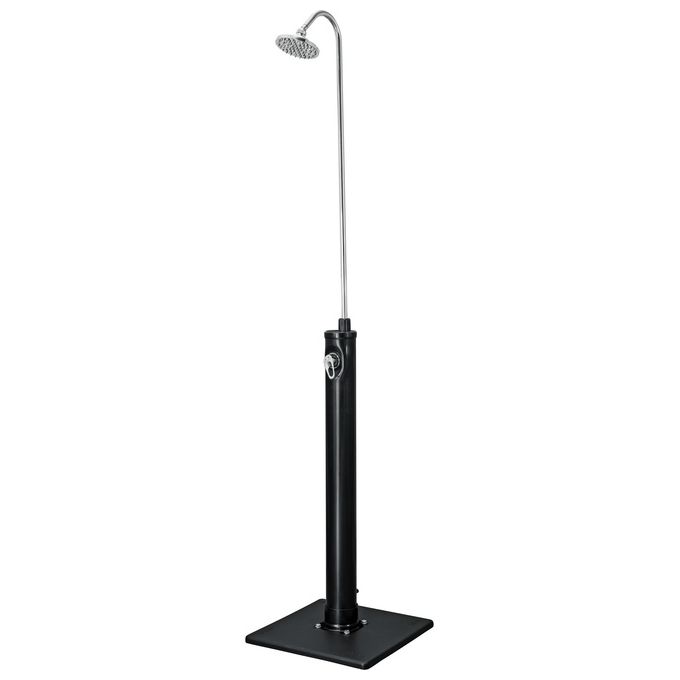 Bestway 58694 SolarFlow Doccia Solare da Giardino 8 litri 218 cm Base 50x50 cm colore Nero