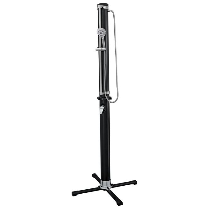 Bestway 58695 Solar Flow Doccia Esterna Solare 20 L 218 cm PVC Acciaio Inox colore Nero