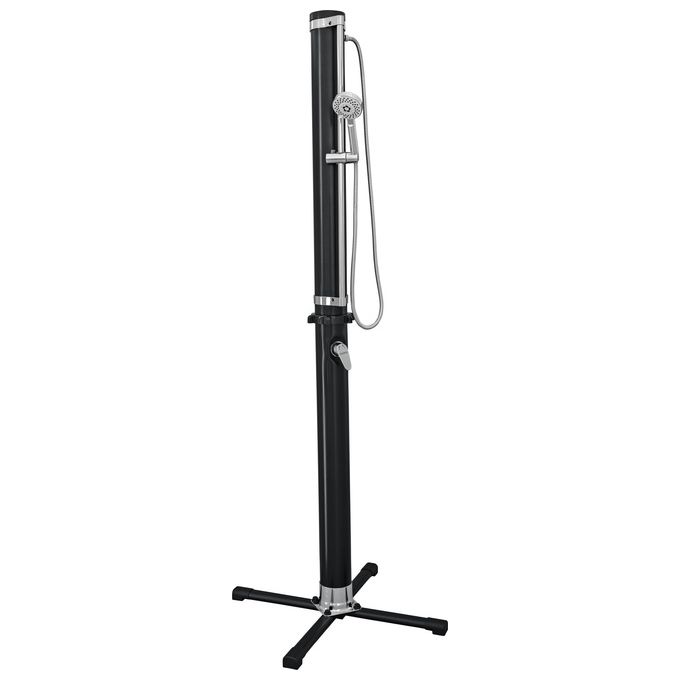 Bestway 58695 Solar Flow Doccia Esterna Solare 20 L 218 cm PVC Acciaio Inox colore Nero