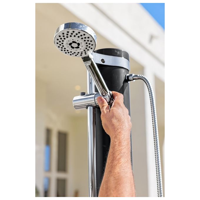 Bestway 58695 Solar Flow Doccia Esterna Solare 20 L 218 cm PVC Acciaio Inox colore Nero