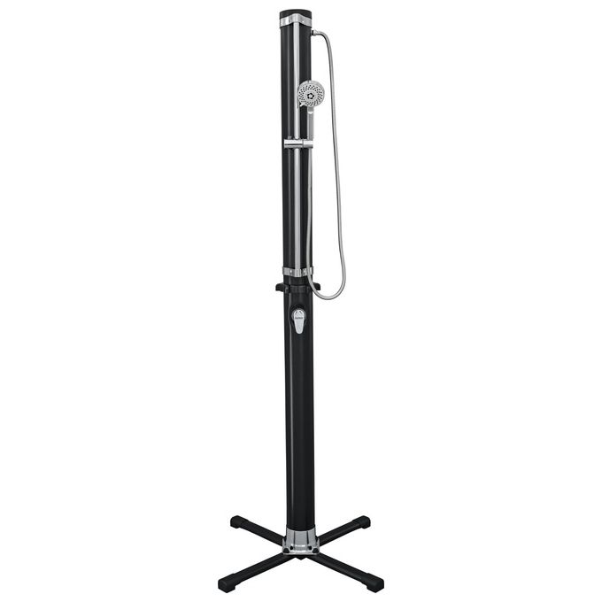 Bestway 58695 Solar Flow Doccia Esterna Solare 20 L 218 cm PVC Acciaio Inox colore Nero