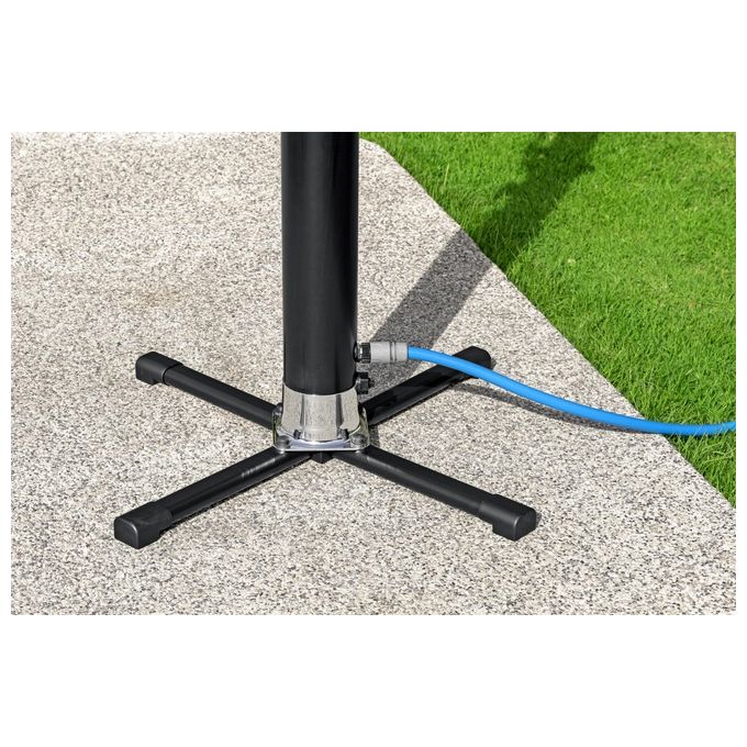 Bestway 58695 Solar Flow Doccia Esterna Solare 20 L 218 cm PVC Acciaio Inox colore Nero