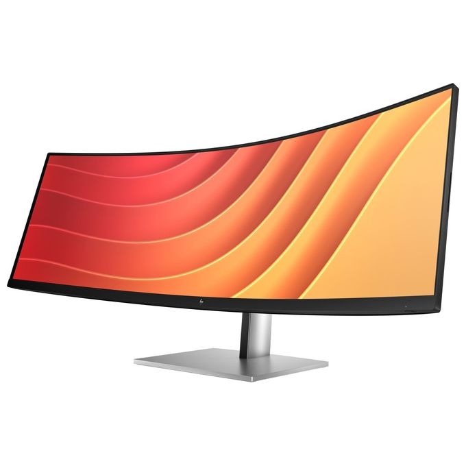 HP 6N4C1AA#ABB Monitor Curvo E45c G5 DQHD 44.5'' 5120x1440 32:9 165 Hz HDR400 USB-C Hub Altoparlanti Integrati colore Nero