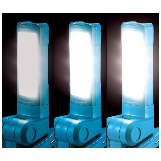 Makita DML816 LXT Lampada Torcia LED 18V 500 Lumen Testa Orientabile Compatibile Batterie 14.4V 18V Li-ion