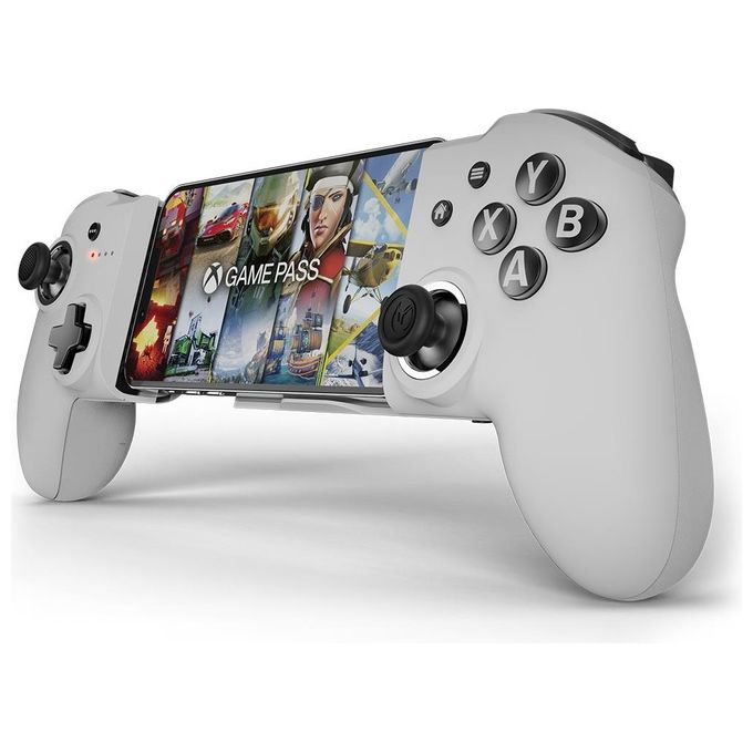 Nacon MG-X PRO Controller Touchscreen per iOS Compatibile Xbox Games Pass Ultimate e Giochi Apple Batteria 20 h Cavo USB-C 0,8 m colore Bianco